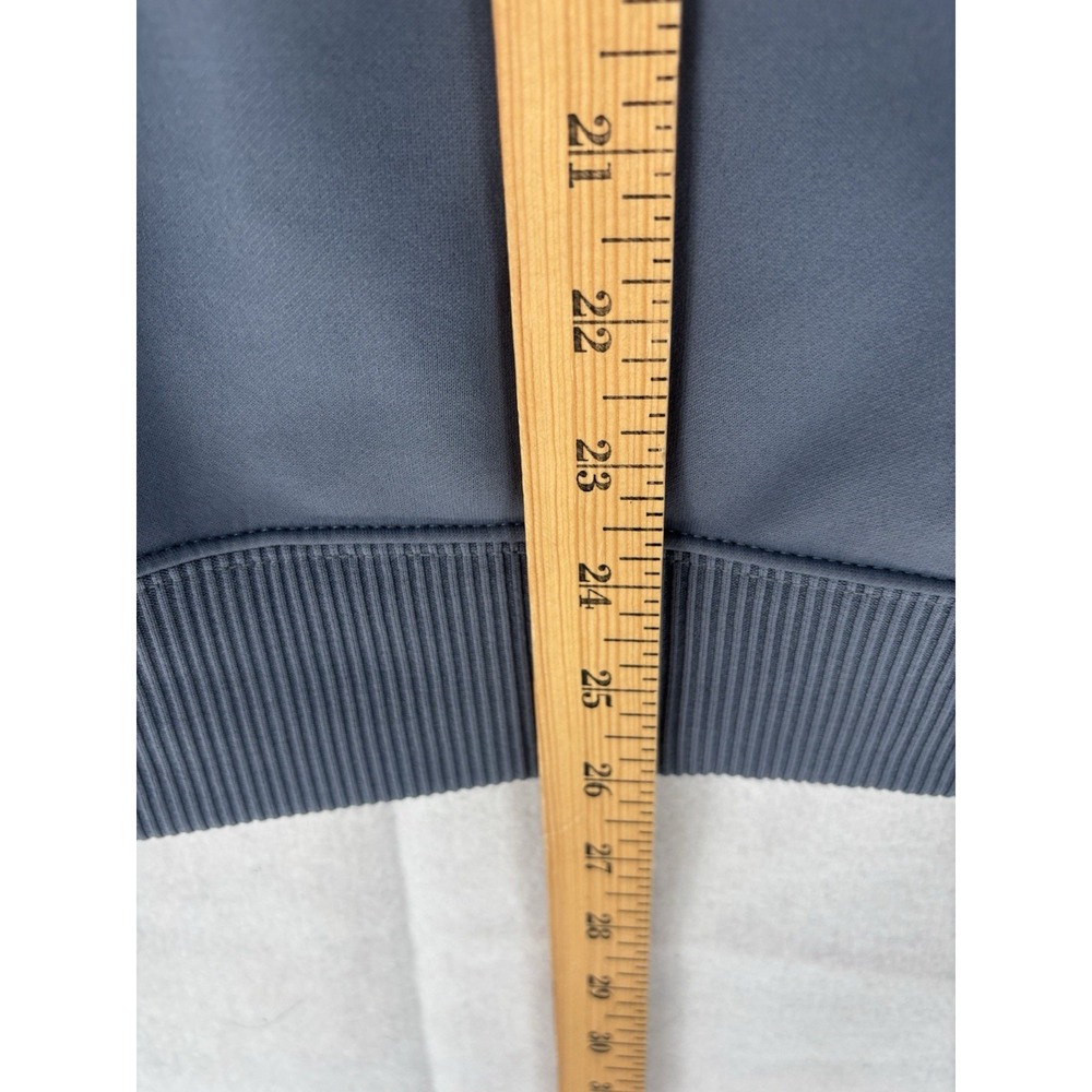 HILLSDALE COLLEGE Hoodie Sweatshirt Unisex XL Slate Blue No Drawstring Adidas - Picture 8 of 10